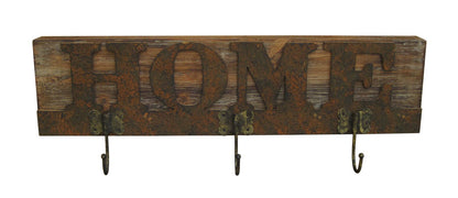 20" X 23" X 5" Brown Wooden  Plaque-0