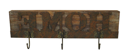 20" X 23" X 5" Brown Wooden  Plaque-2