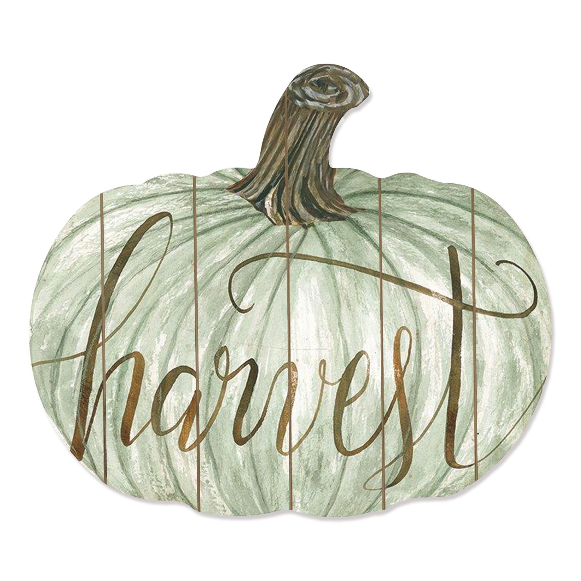 15" X 17" Brown And Green Harvest Hanging Dimensional Sculpture-1