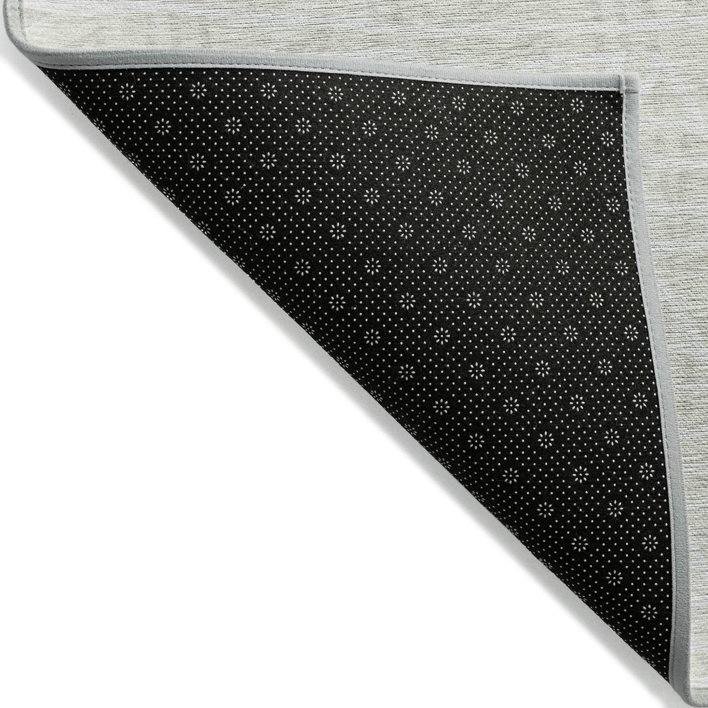 3' X 5' Ivory And Beige Geometric Washable Indoor Outdoor Area Rug