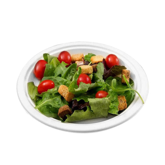 Compostable Plates - 1000 plates per case - Sold By The Case