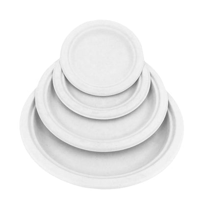 Compostable Plates - 1000 plates per case - Sold By The Case